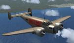 Civilian Beech A-11 New FSX VC and Textures (updated and Fixed version)
